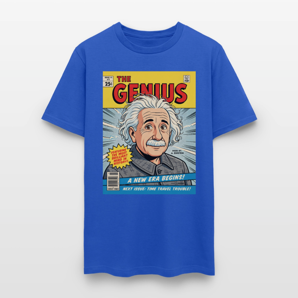 Albert Einstein #2 - royal blue