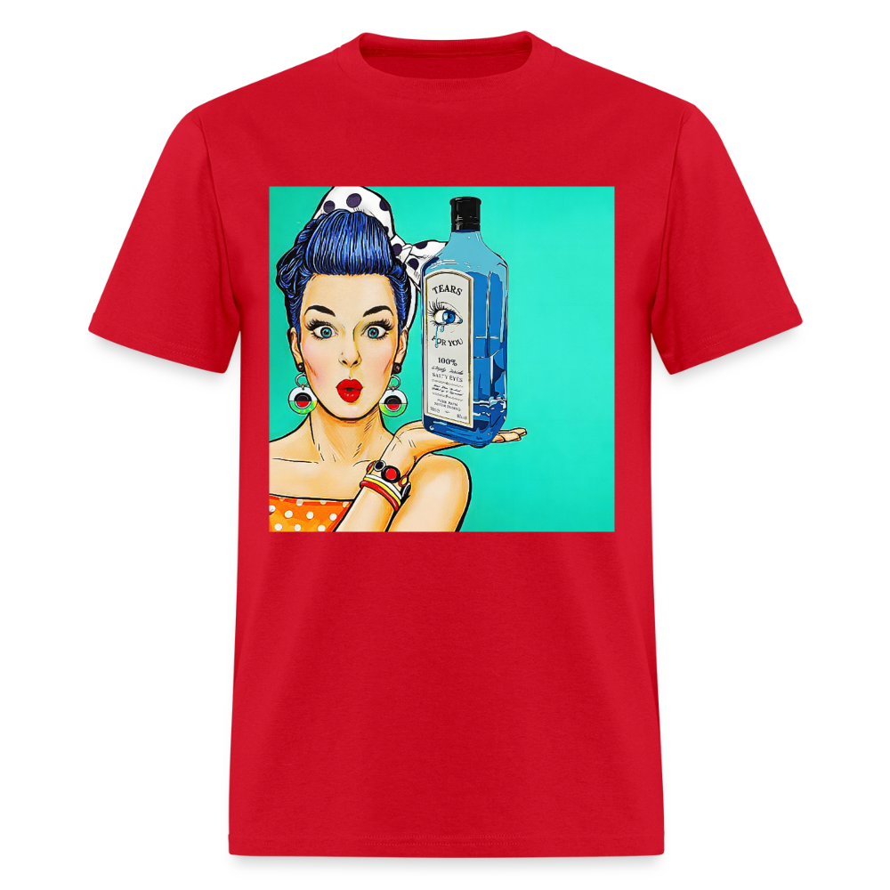 Retro Woman - red