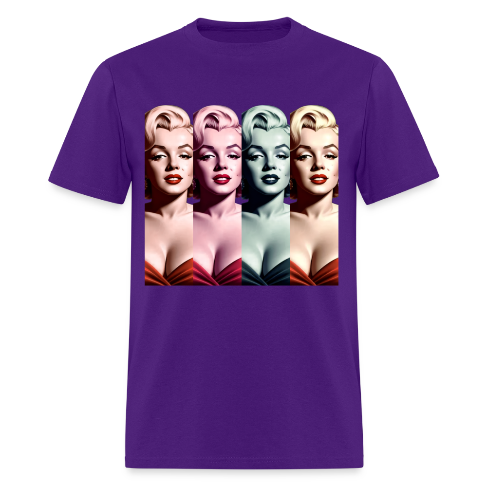Marilyn Monroe - purple