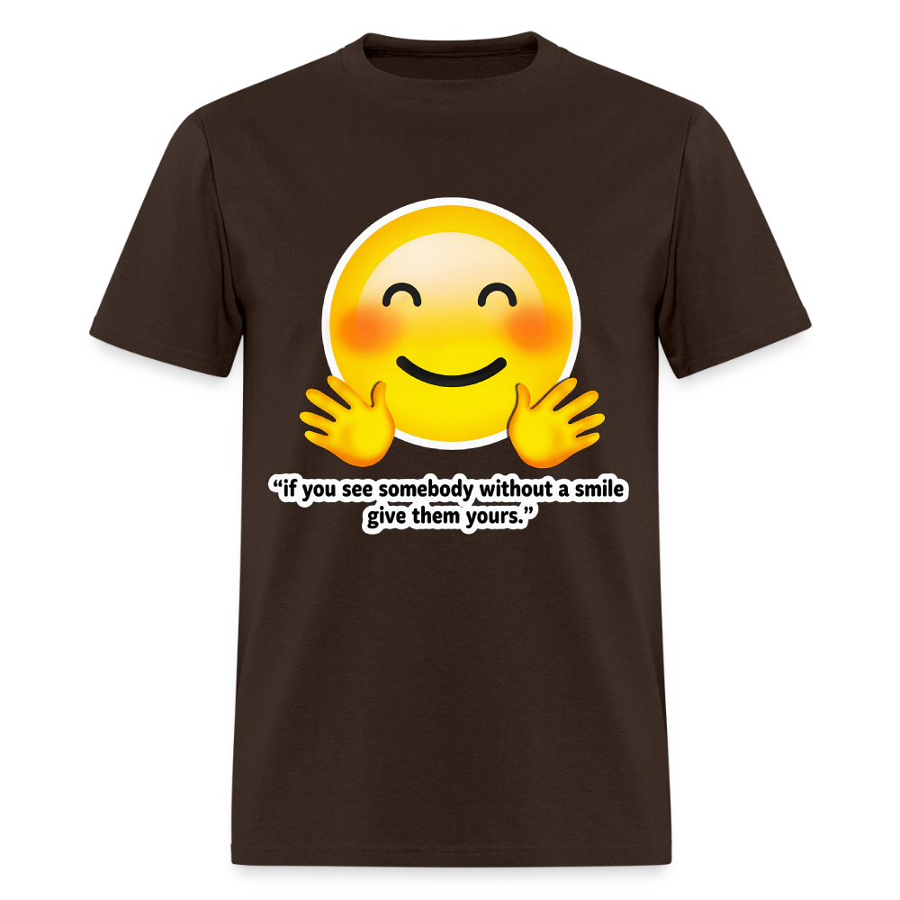 Give a smile - brown