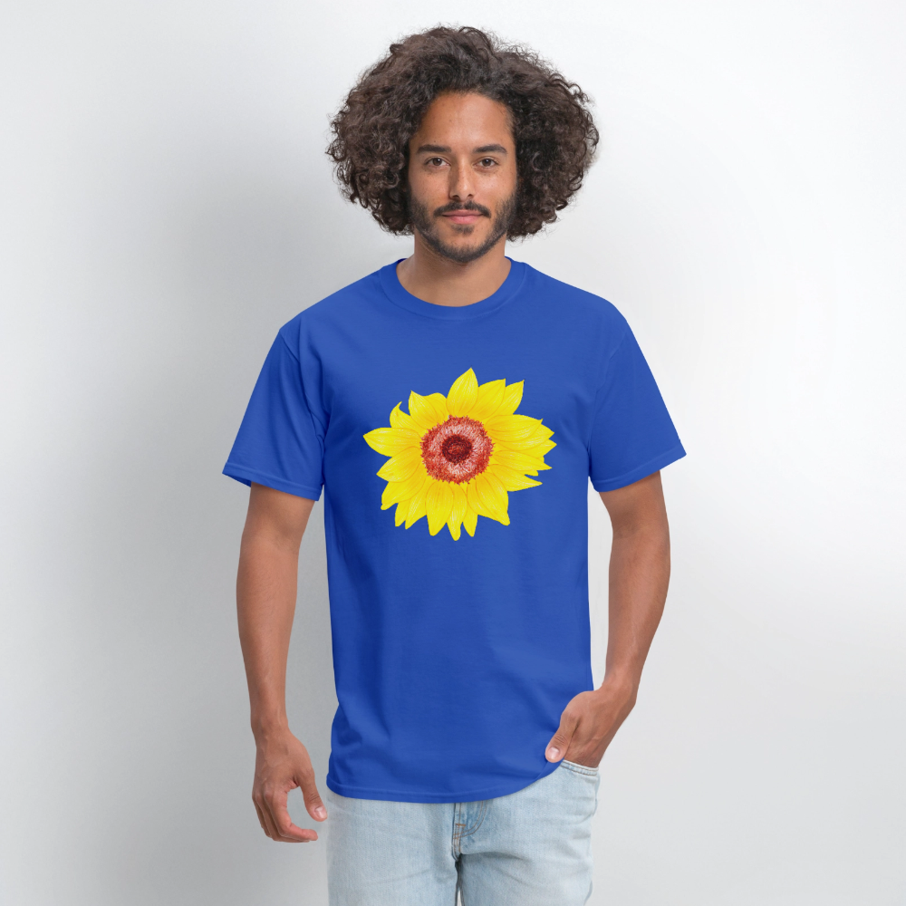 Yellow 1 - royal blue