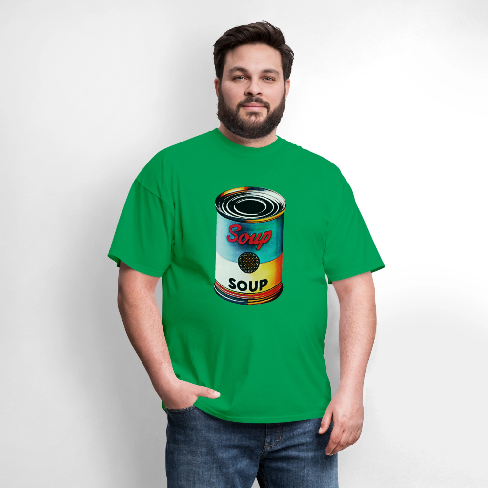 Canned Soup - bright green