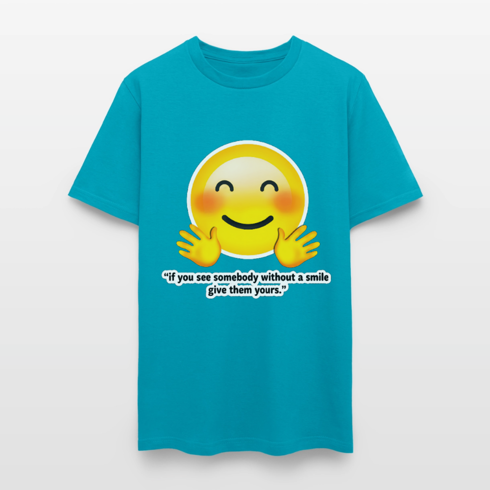 Give a smile - turquoise