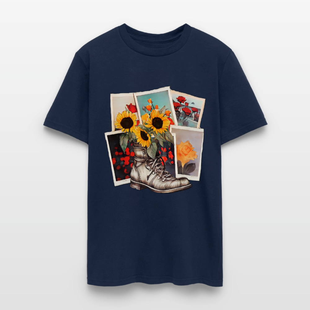 Flowers #2 - navy