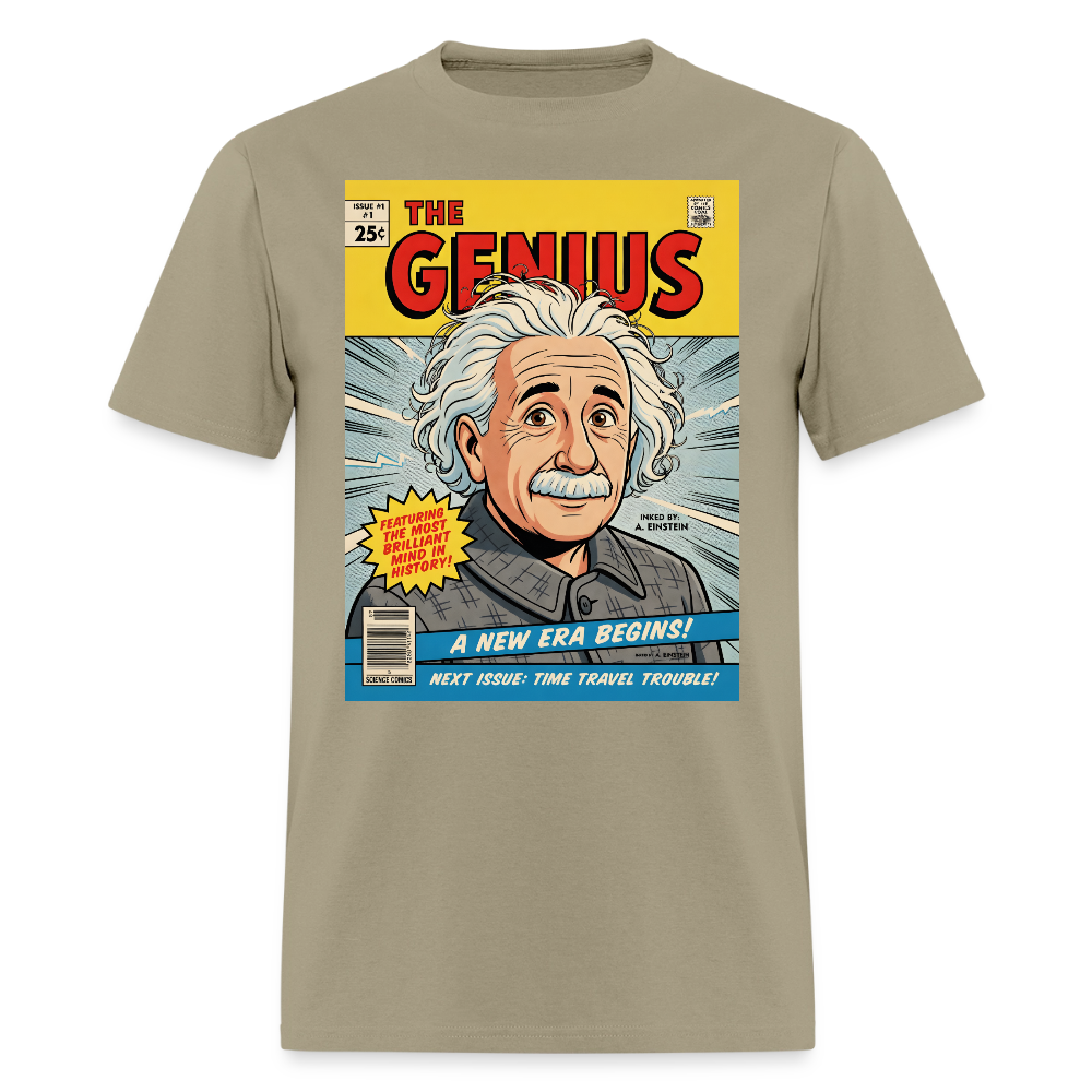 Albert Einstein #2 - khaki