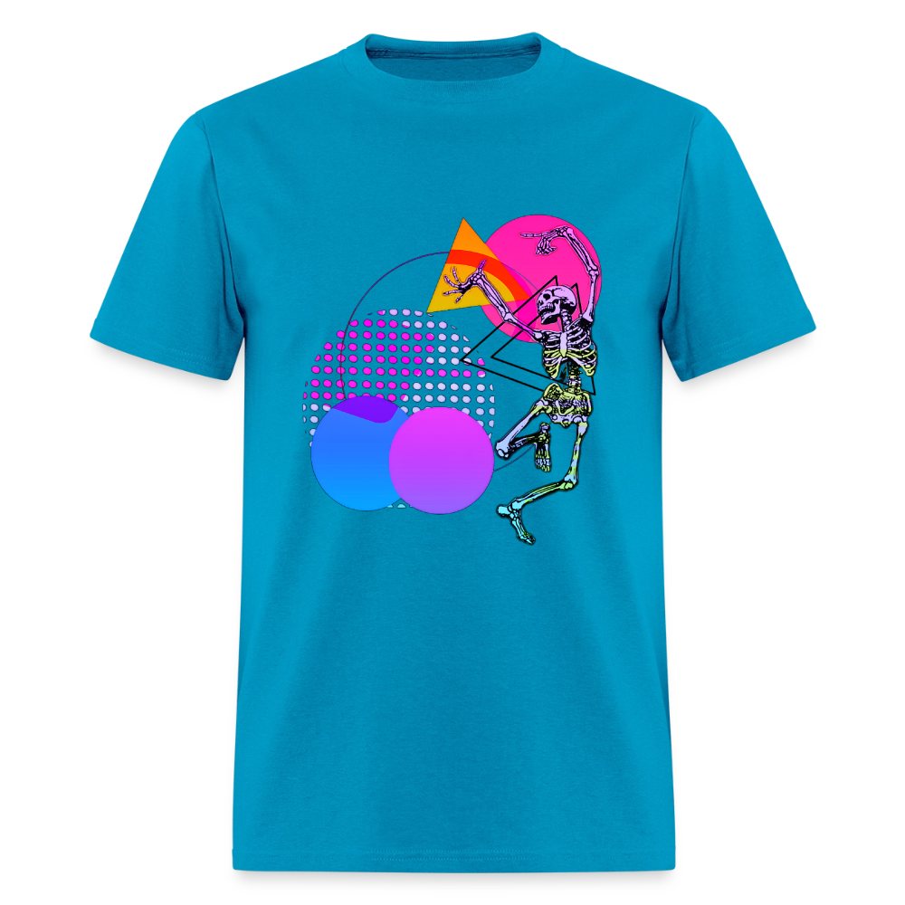 Dancing Skelton - turquoise