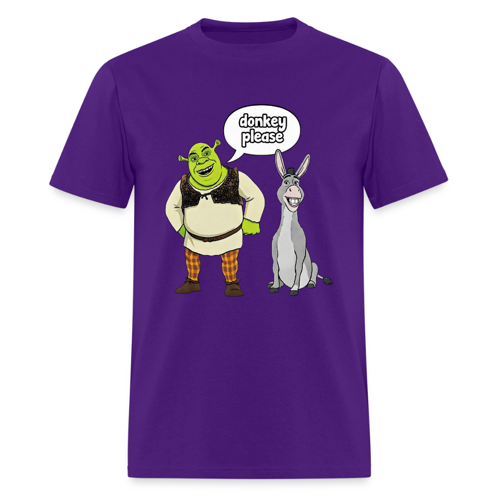 Donkey Please Shrek - purple