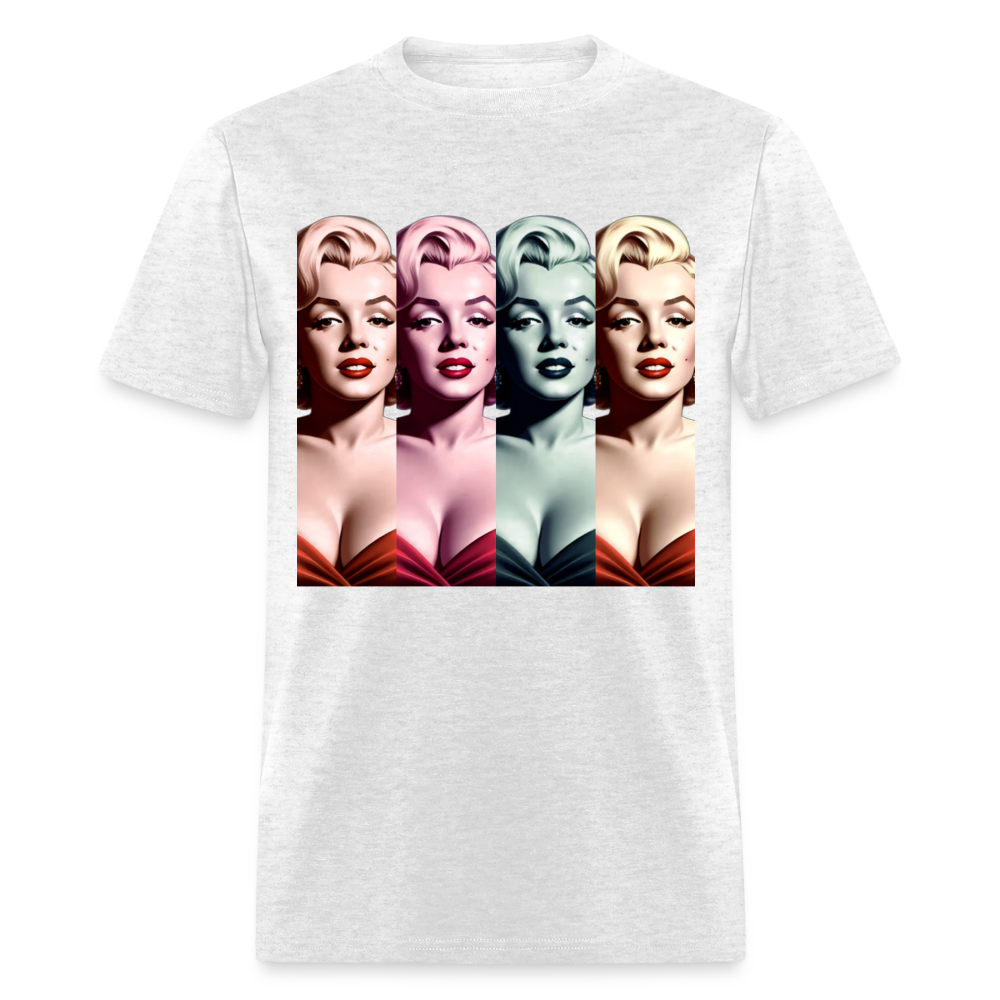 Marilyn Monroe - light heather gray