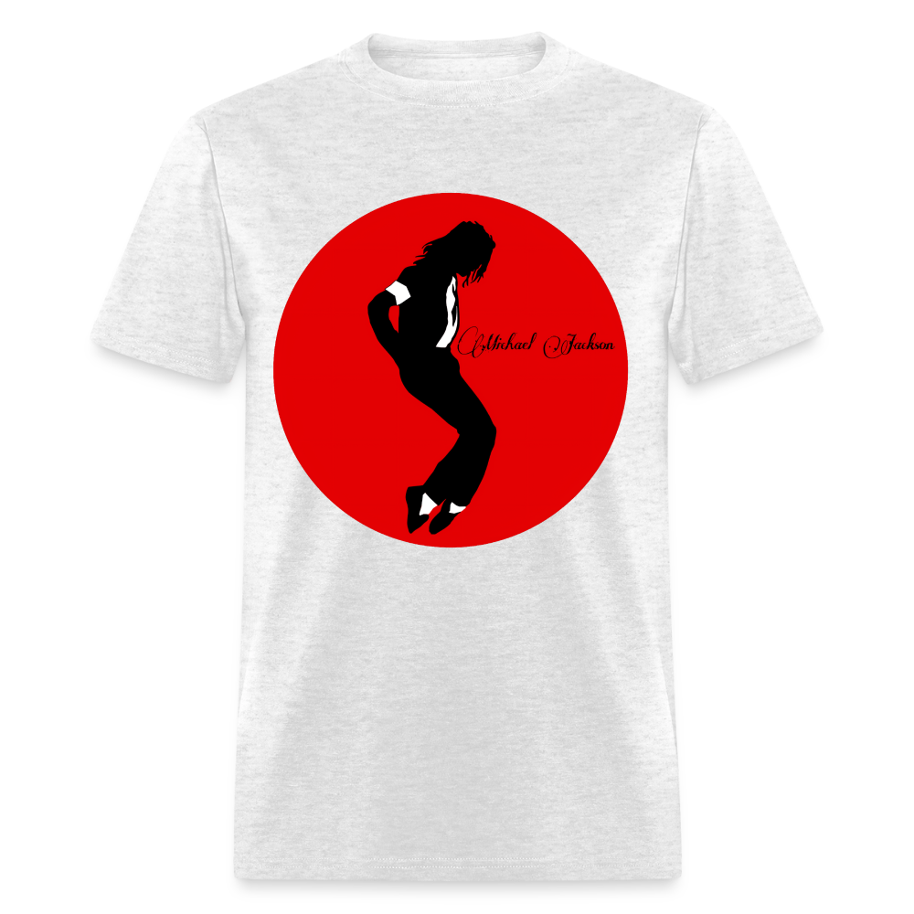 #1 Michael King Of Pop - light heather gray