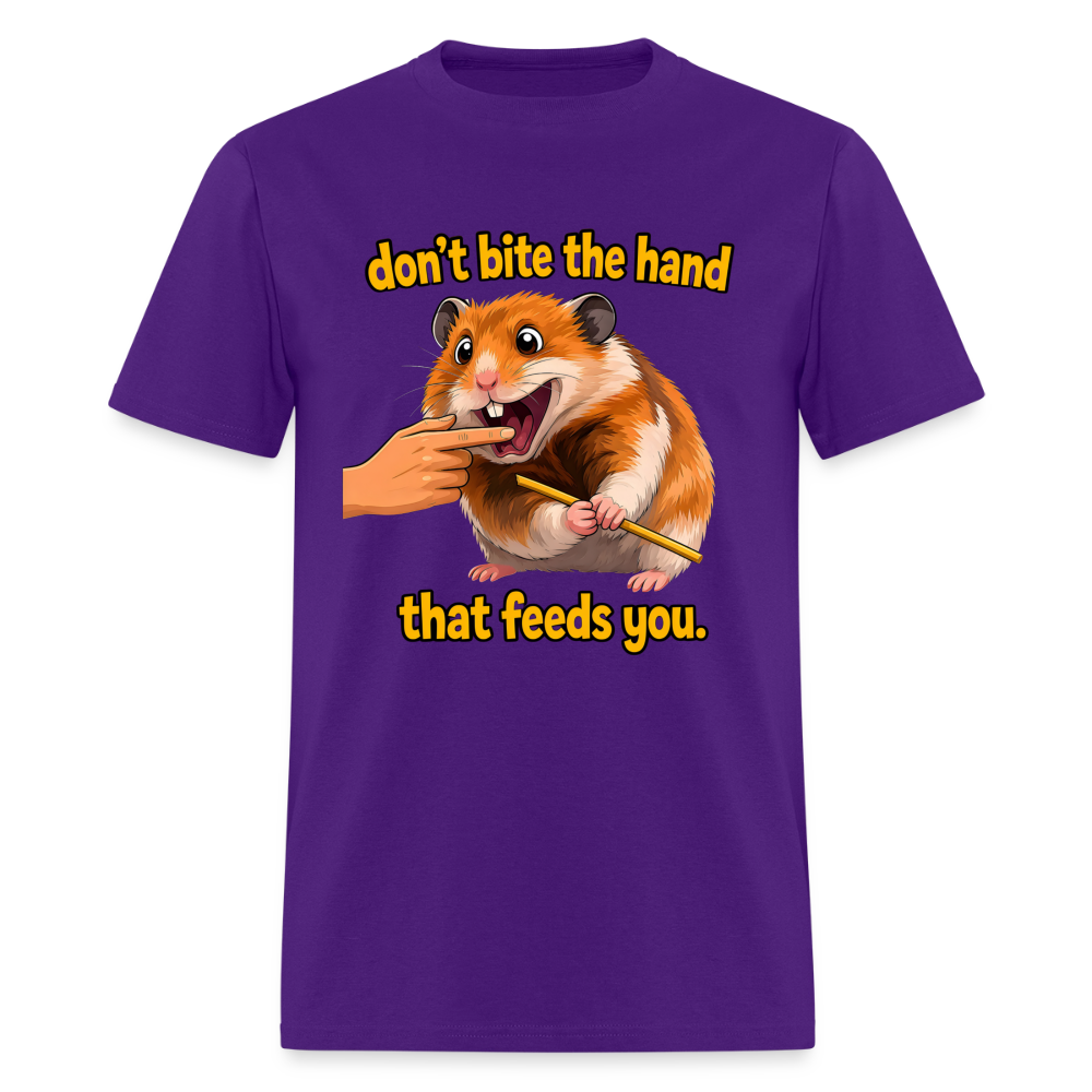 Don't Bite The Hand - purple