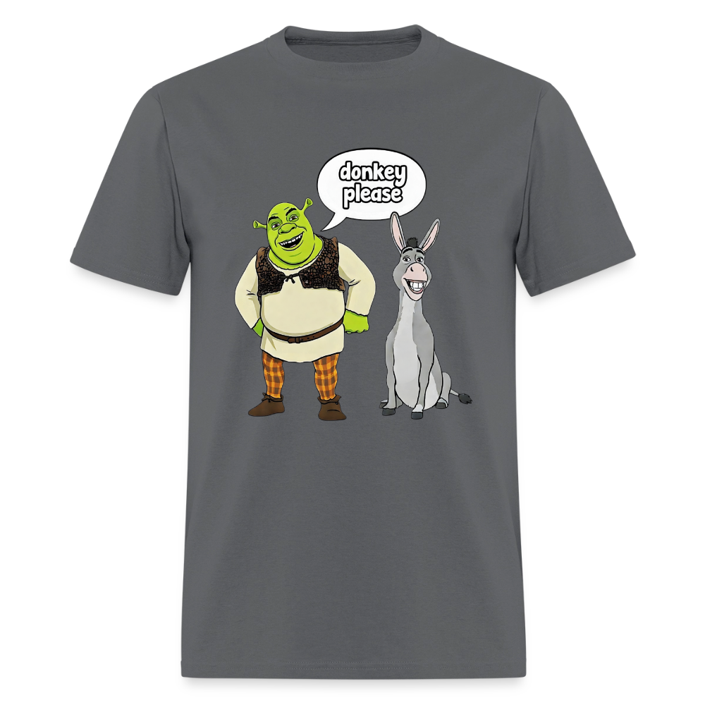 Donkey Please Shrek - charcoal