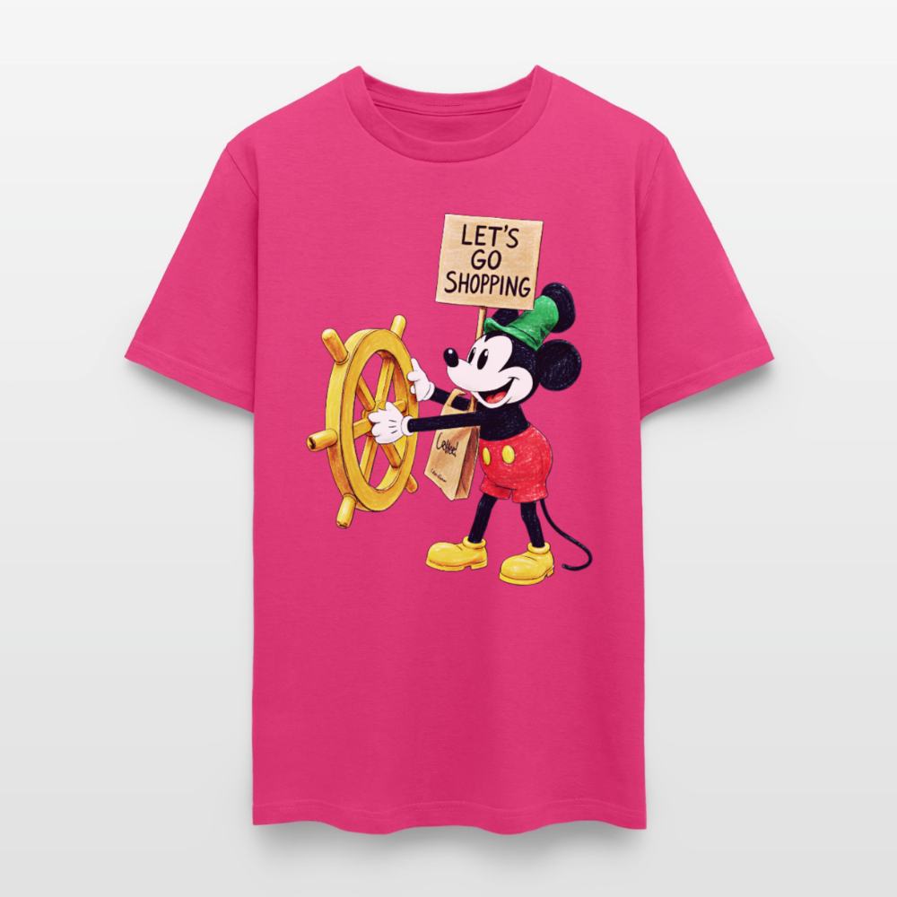 Let's Go Shopping - fuchsia