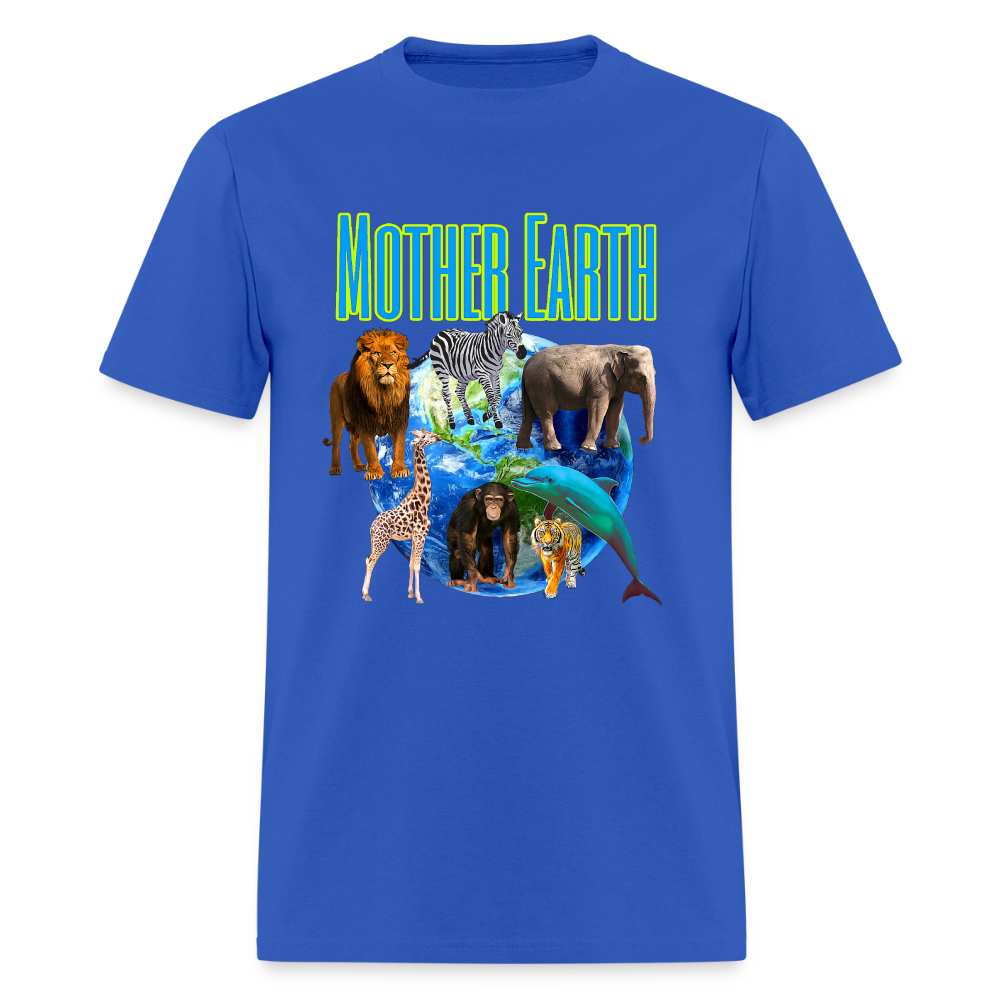 Mother Earth - royal blue