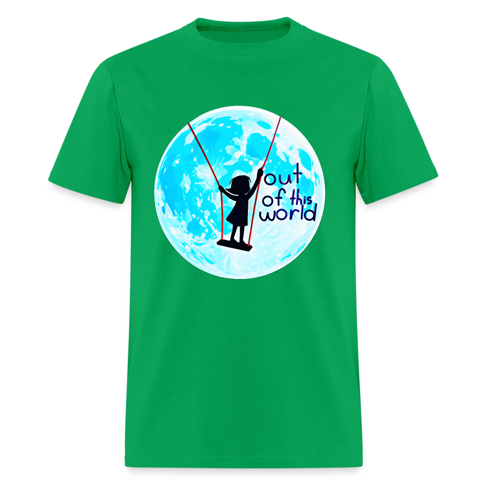 Out of this world - bright green