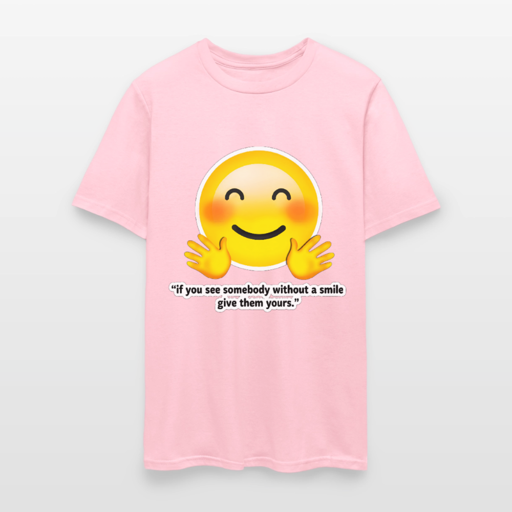 Give a smile - pink
