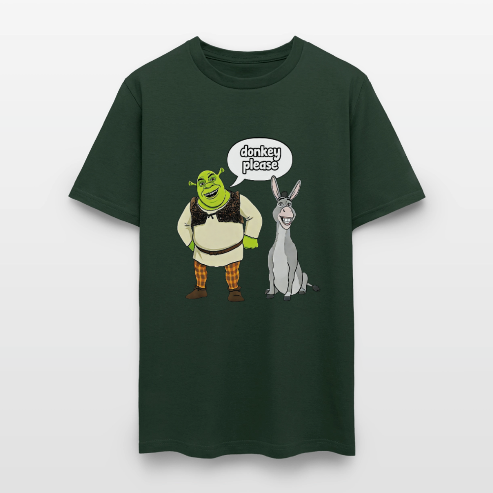 Donkey Please Shrek - forest green