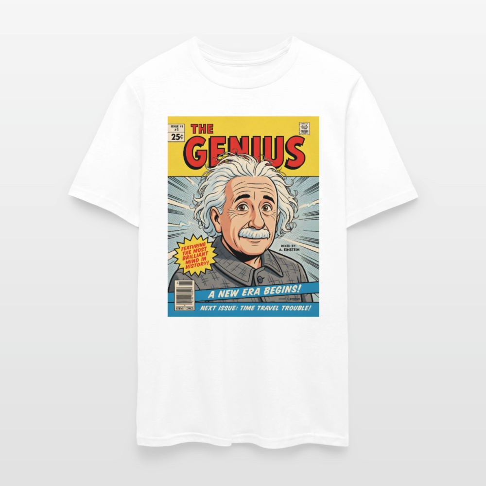 Albert Einstein #2 - white