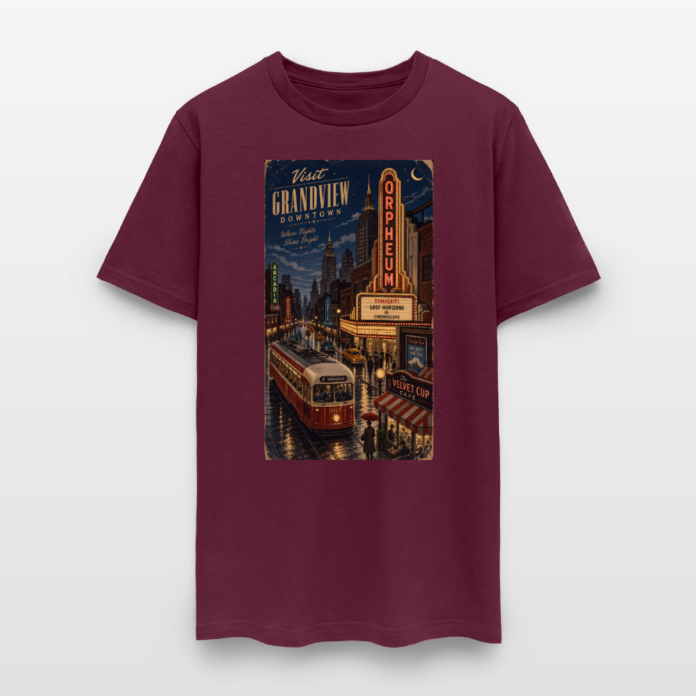 Grandview - burgundy