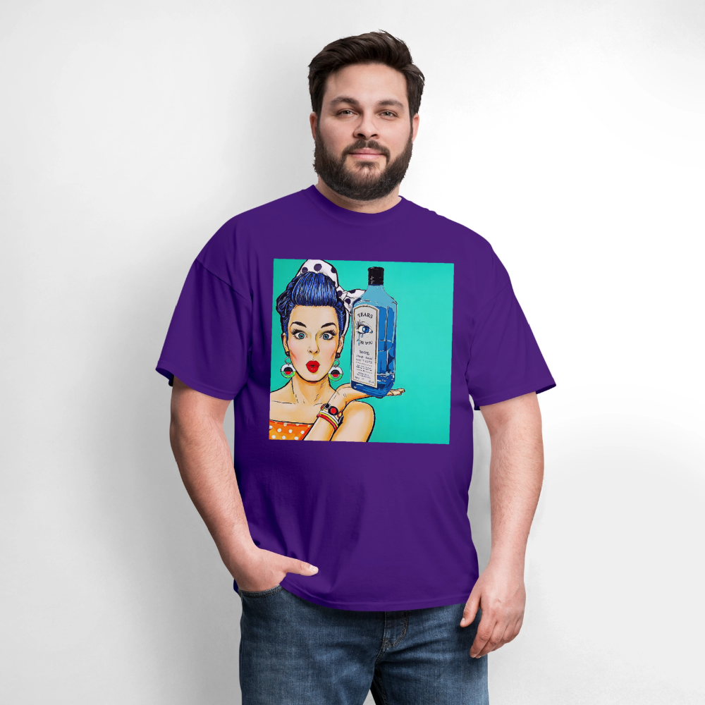 Retro Woman - purple