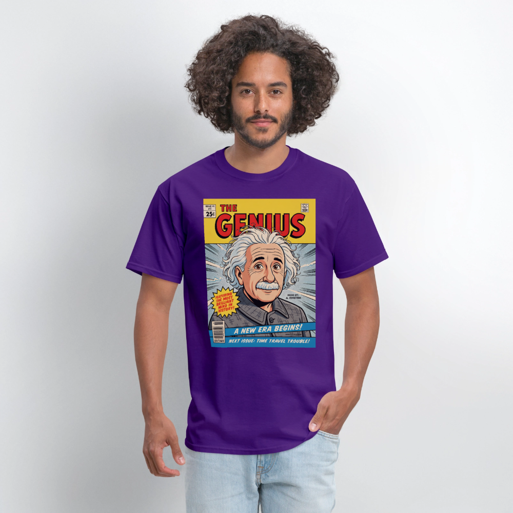 Albert Einstein #2 - purple