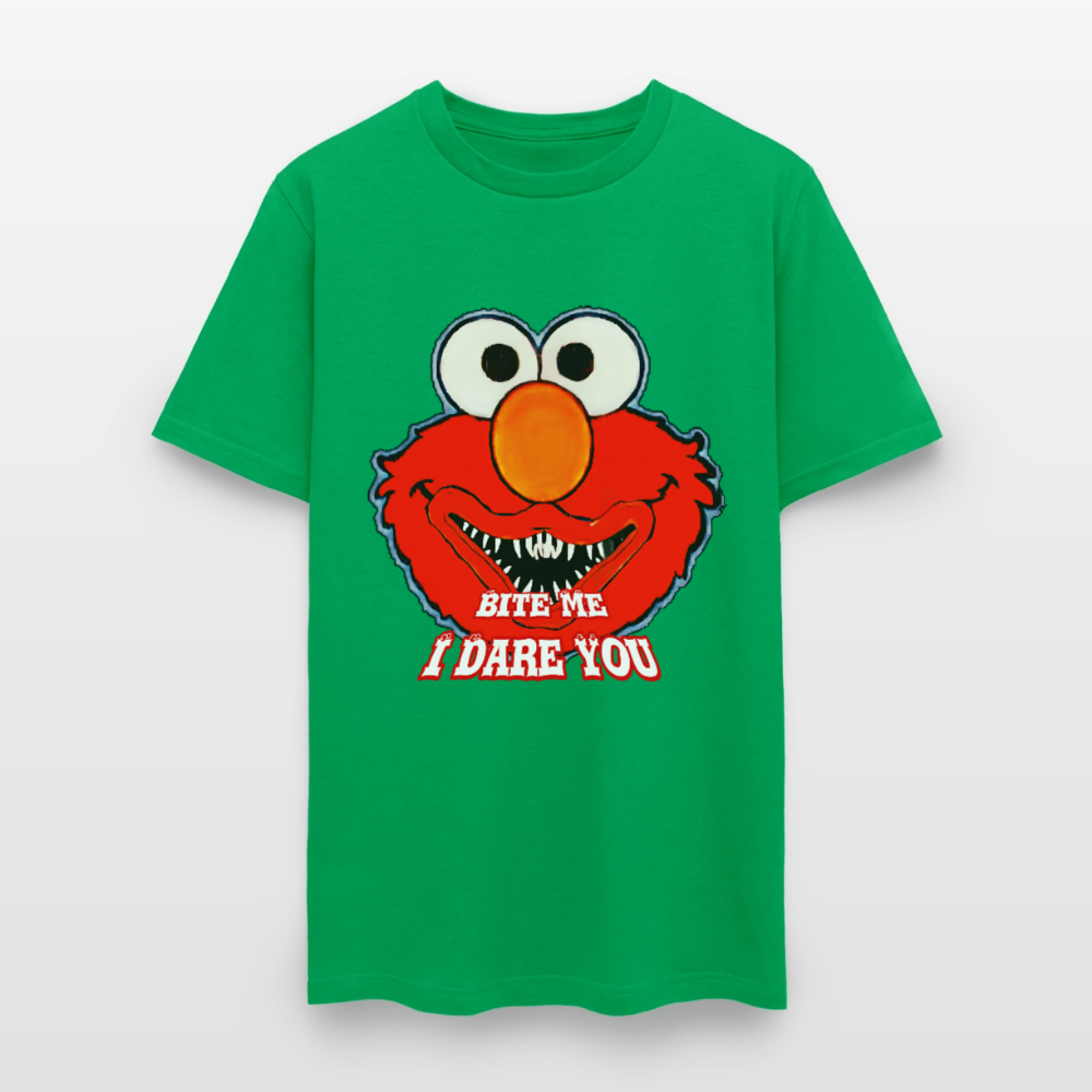 Bite Me Elmo - bright green