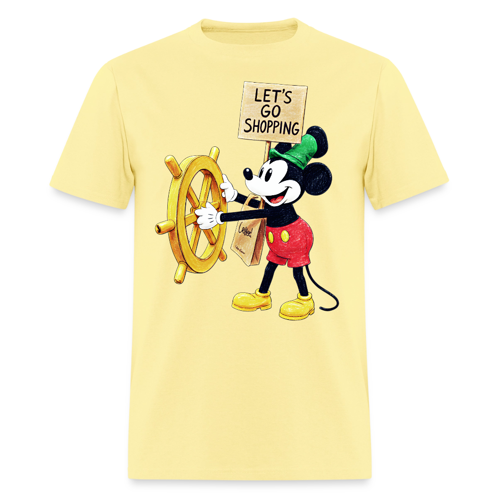 Let's Go Shopping - cornsilk