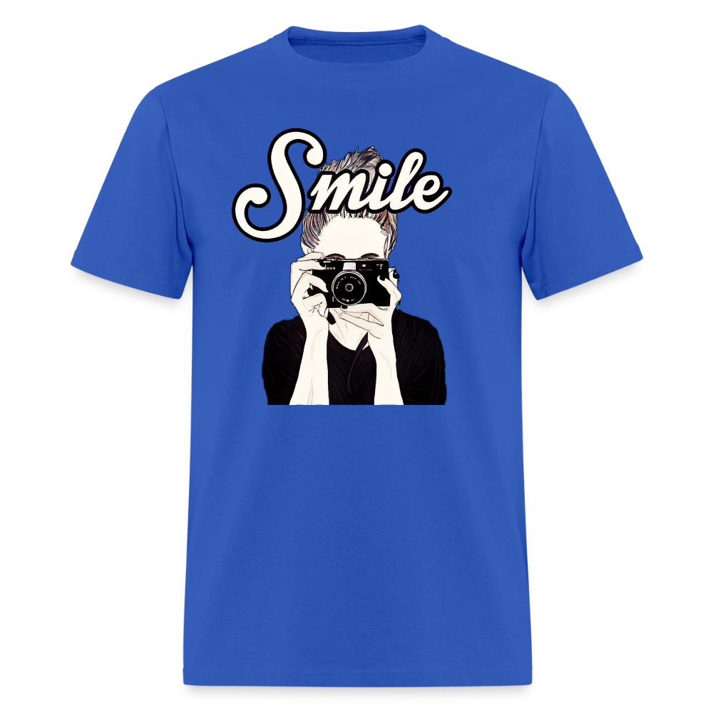 Smile - royal blue