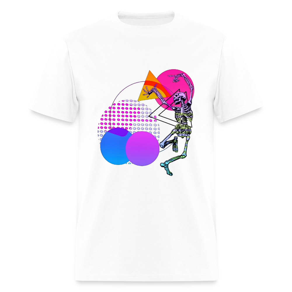 Dancing Skelton - white