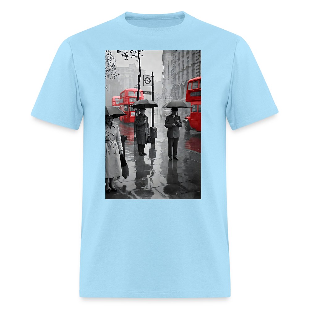 Buses of London - powder blue