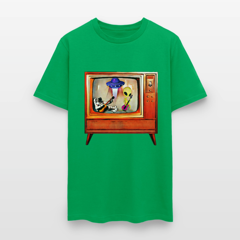 Rocking Astronaut and Alien - bright green