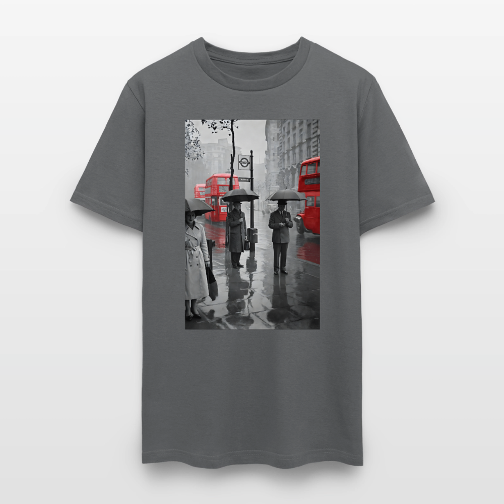 Buses of London - charcoal