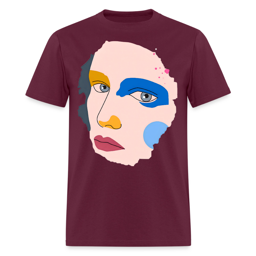 Bold Face - burgundy