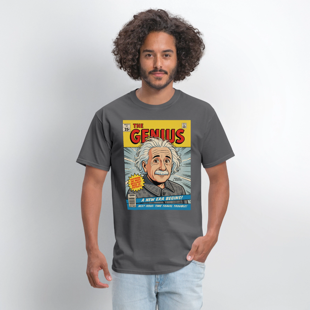 Albert Einstein #2 - charcoal