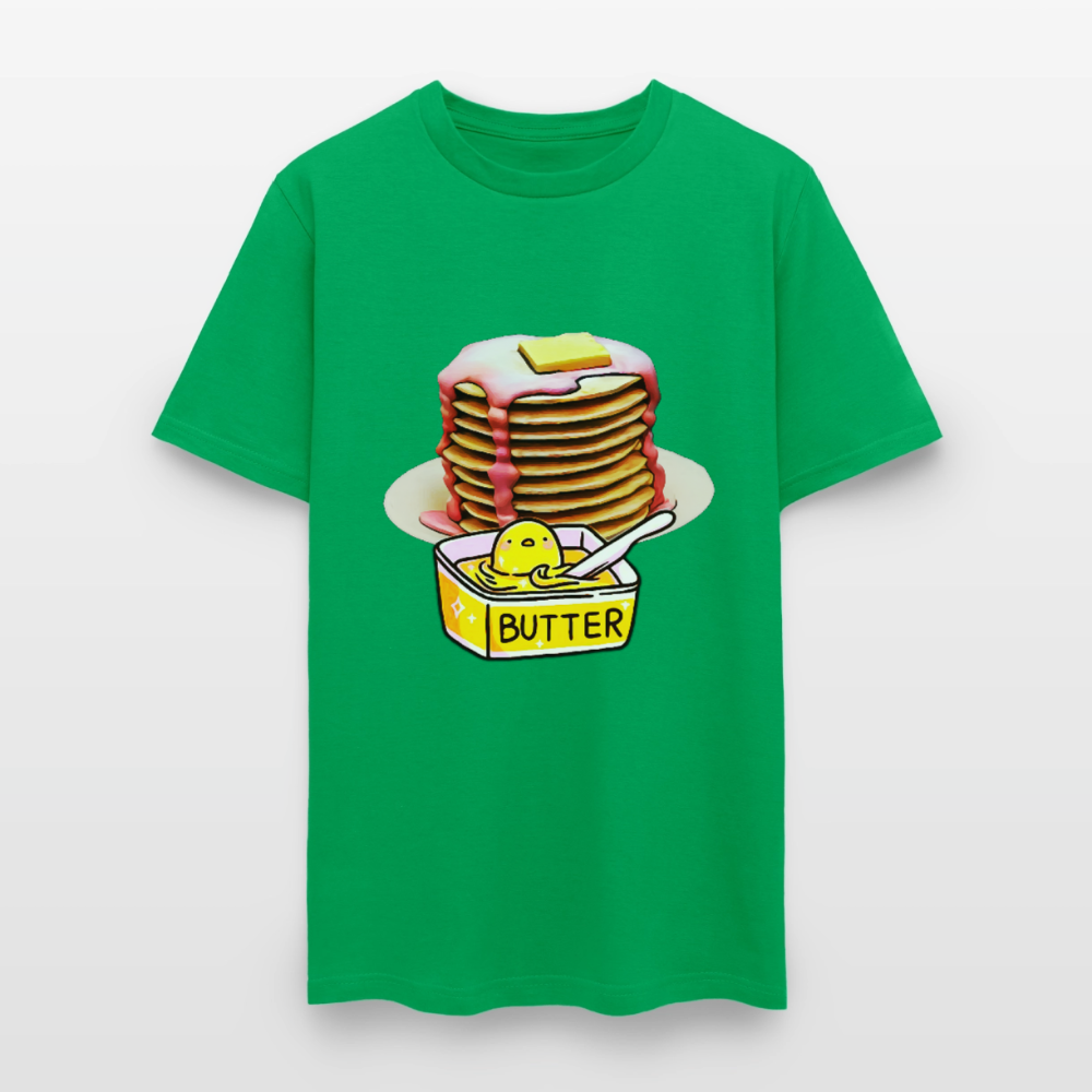 Pancakes and Butter - bright green