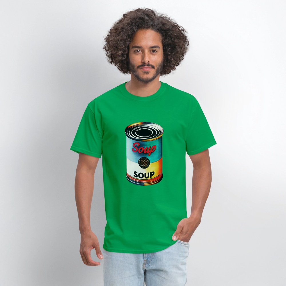 Canned Soup - bright green