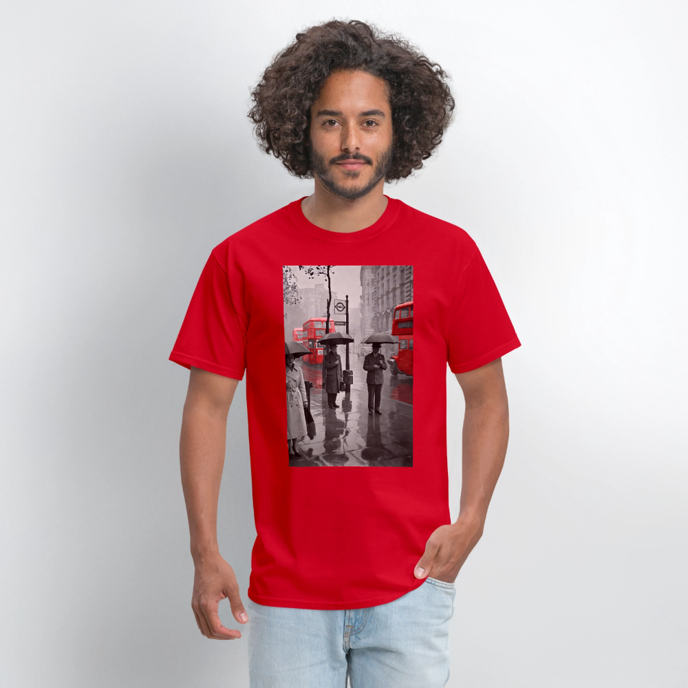 Buses of London - red