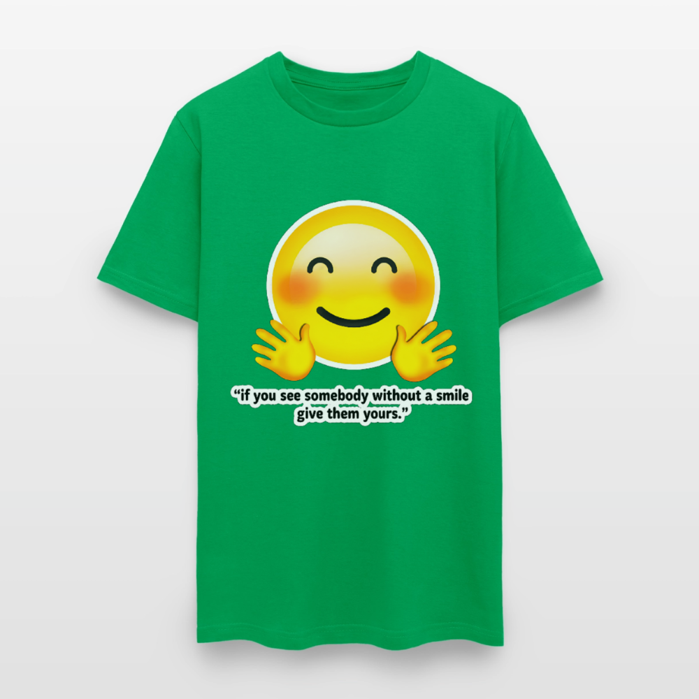 Give a smile - bright green