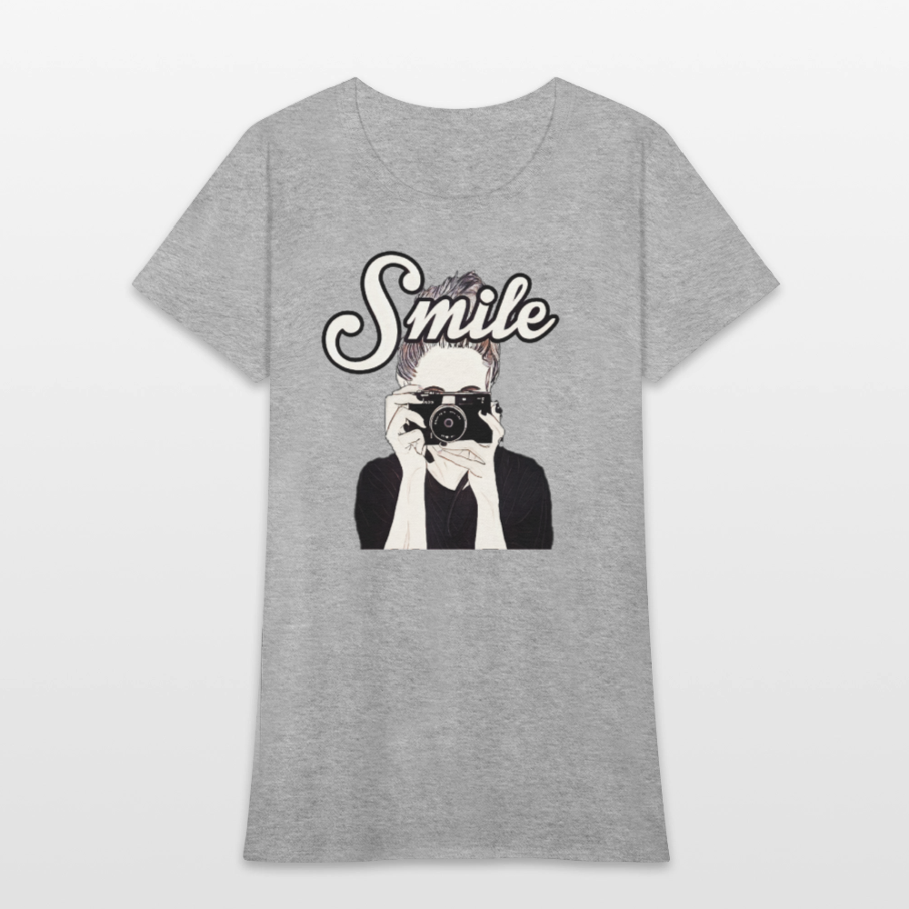 Smile - heather gray