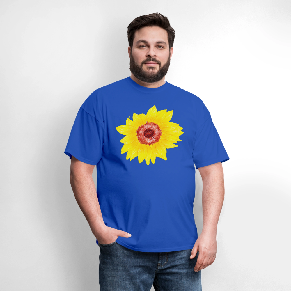 Yellow 1 - royal blue