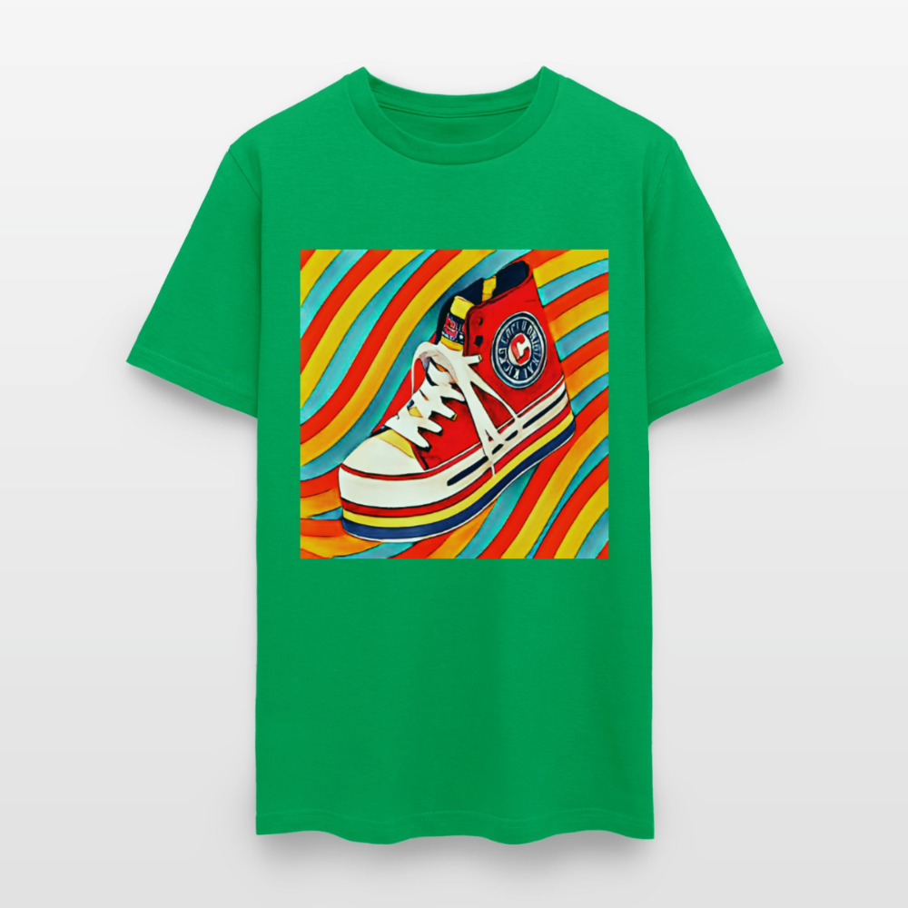 High Top Sneaker - bright green