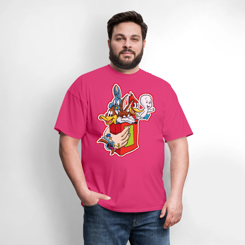 Bugs and Friends - fuchsia