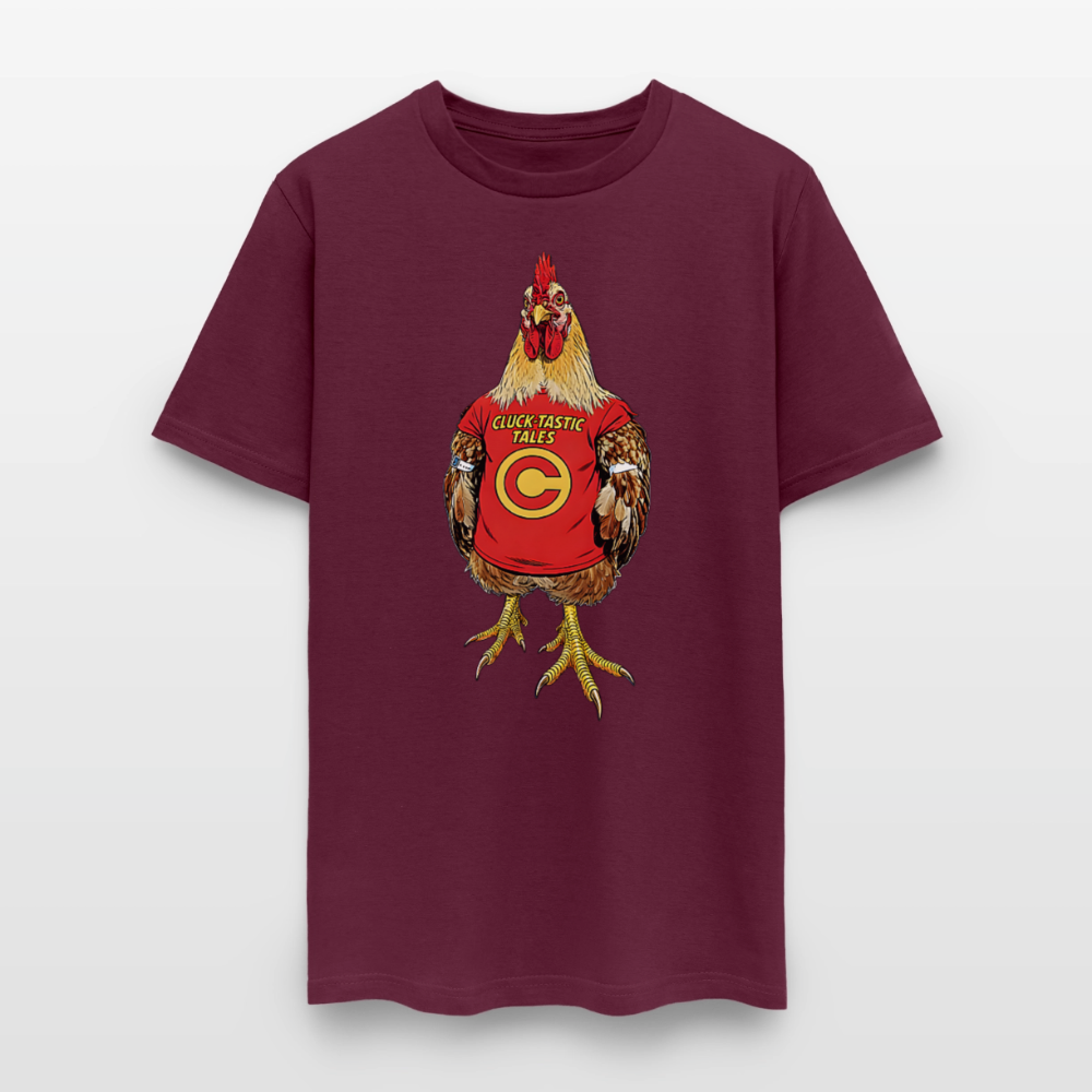 Cluck- Tastic - burgundy