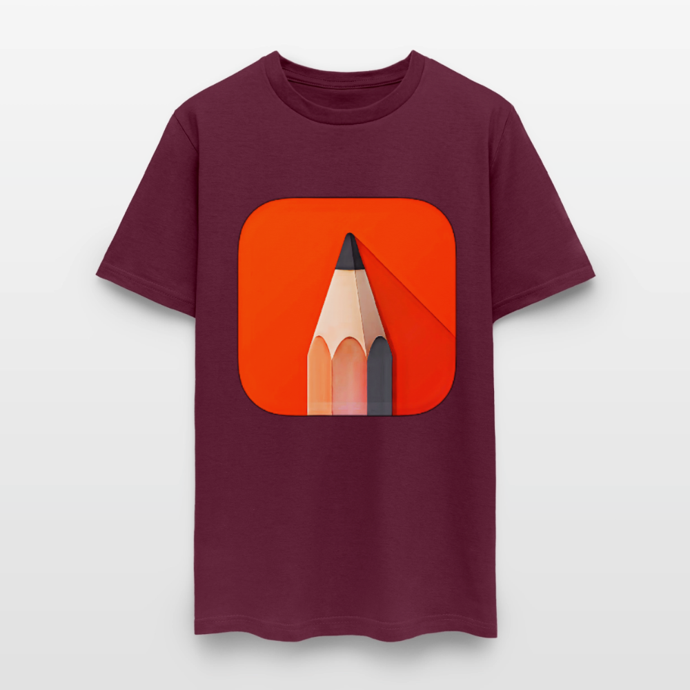 Pencil - burgundy