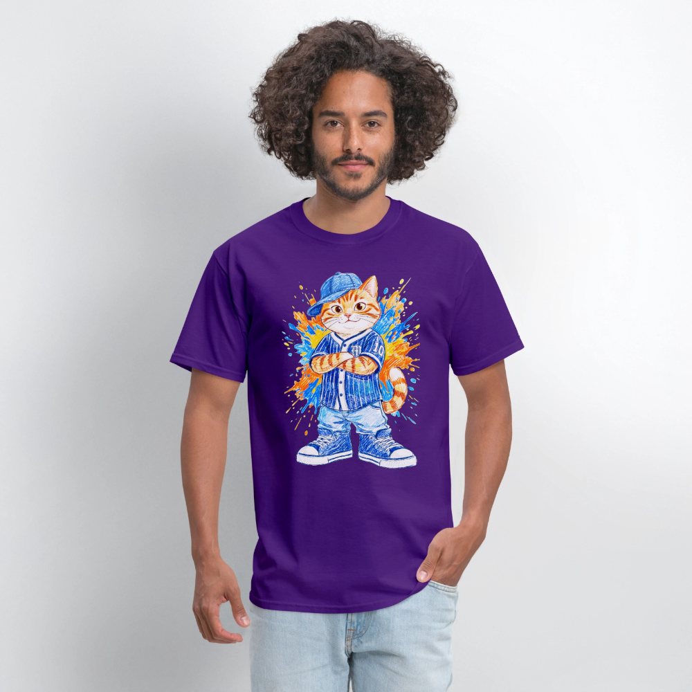 Cool Cat - purple
