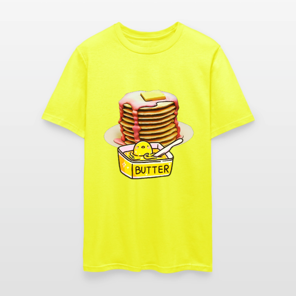 Pancakes and Butter - safety green
