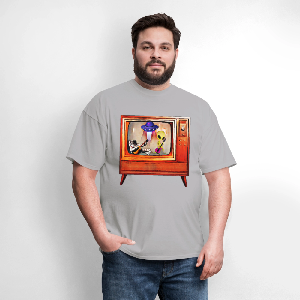 Rocking Astronaut and Alien - rock