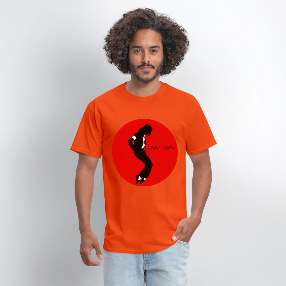 #1 Michael King Of Pop - orange