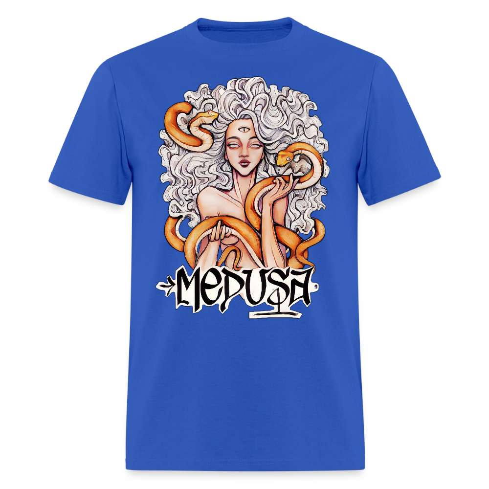 Medusa - royal blue