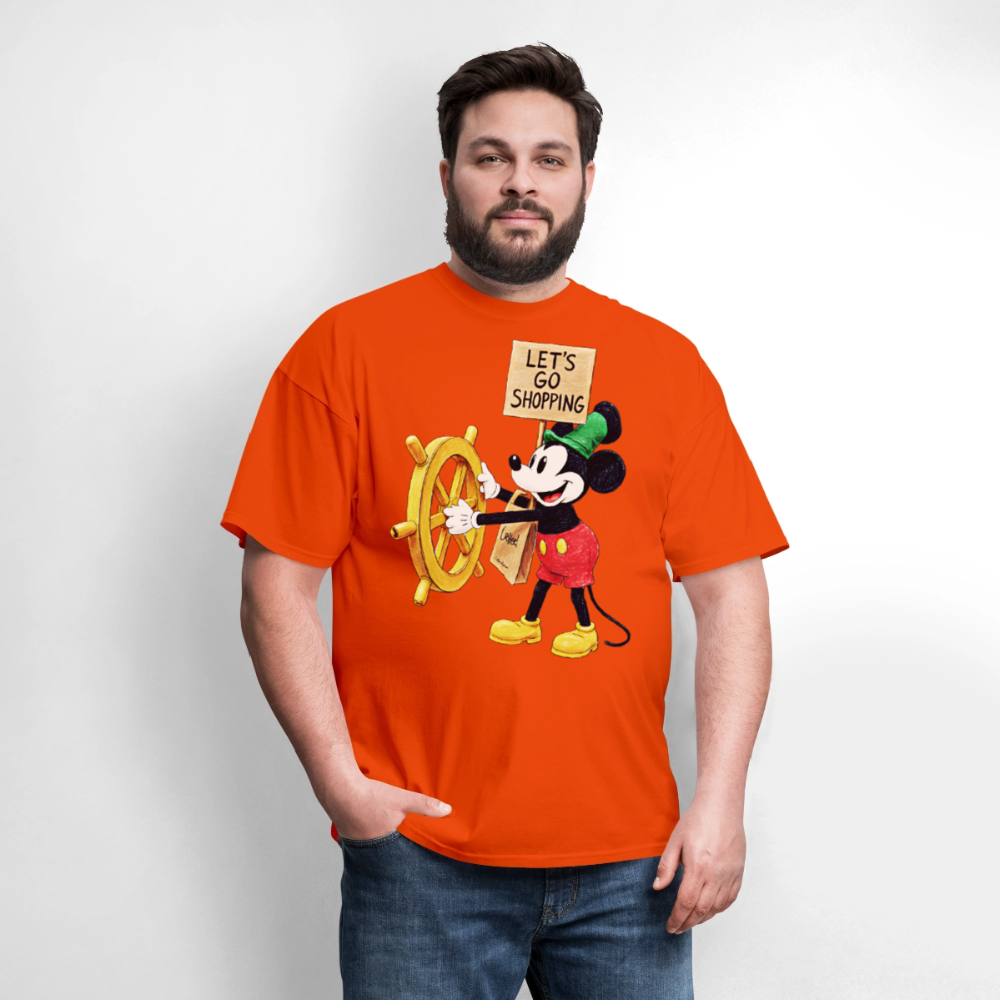 Let's Go Shopping - orange