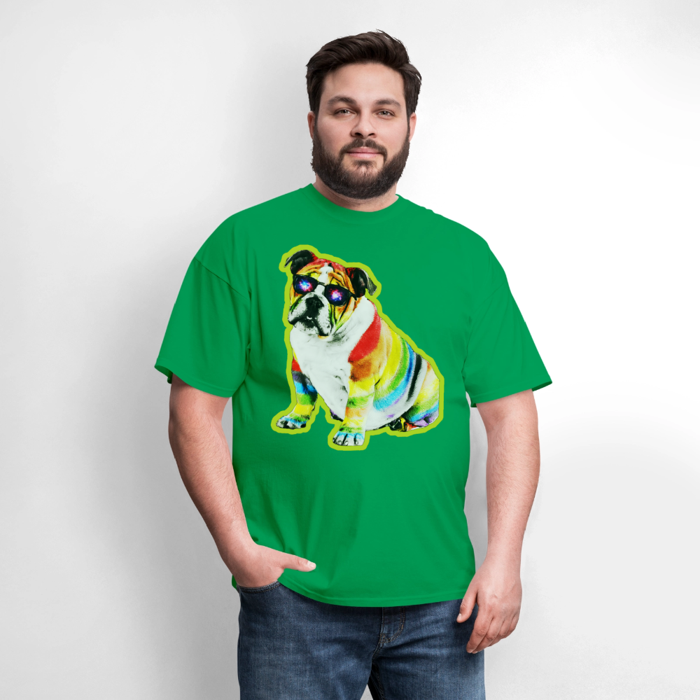 Bulldog - bright green